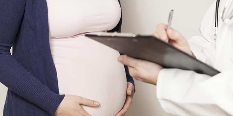 How is a prenatal paternity test done?